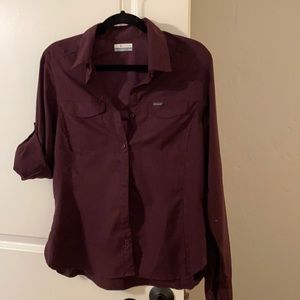 NWOT Columbia sun protection shirt